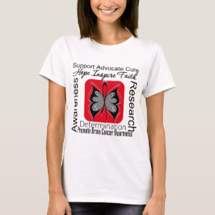 Hirntumor-Schmetterlings-Inspirationen T-Shirt