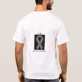 Hirntumor T-Shirt (Rückseite)