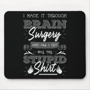 Hirntumorkrieger A: Operation bekämpft Hirnkrebs Mousepad
