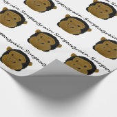 Hirntuschirurg Geschenkpapier (Ecke)