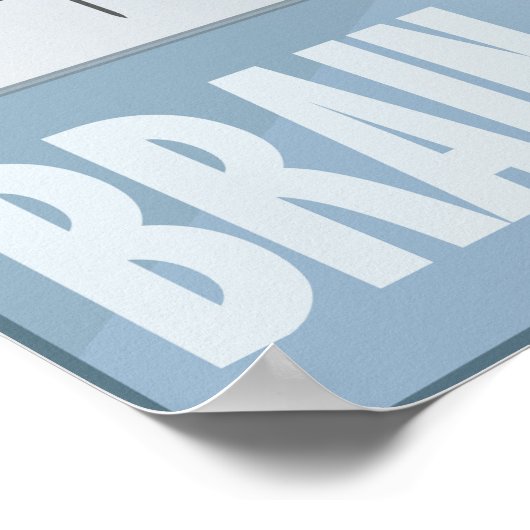 Hirnwand Poster (Ecke)