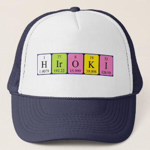 Hiroki Periodtable Truckerkappe