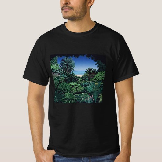 Hiroshi-Nagai-Drucke T-Shirt (Vorderseite)