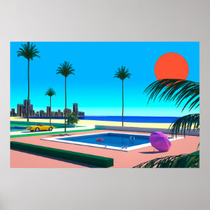 Hiroshi-Nagai-Kunst Poster