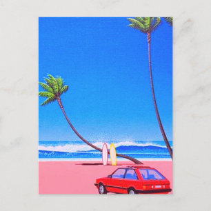 Hiroshi Nagai Kunst Postkarte
