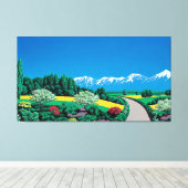 Hiroshi-Nagai-Kunstwerke Leinwanddruck (Insitu (Holzboden))