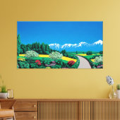 Hiroshi-Nagai-Kunstwerke Leinwanddruck (Insitu (Wohnzimmer))