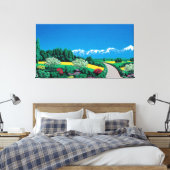 Hiroshi-Nagai-Kunstwerke Leinwanddruck (Insitu (Schlafzimmer))