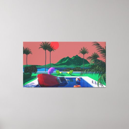 Hiroshi nagai leinwanddruck (Vorderseite)