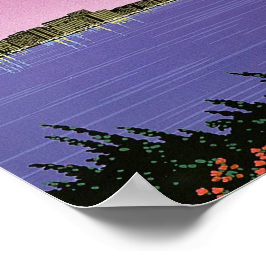 Hiroshi nagai poster (Ecke)