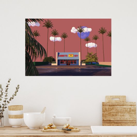 Hiroshi nagai poster (Küche)