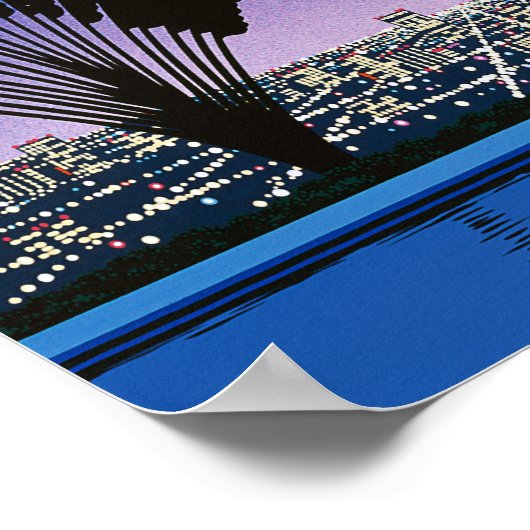 Hiroshi nagai poster (Ecke)