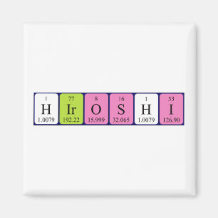 Hiroshi Periodenmagnet Magnet