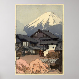 Hiroshi Yoshida Fujiyama aus Funatsu Poster