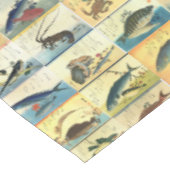 Hiroshige: Ein Schuss japanischer Fischdrucke Tischdecke (Schrägansicht)