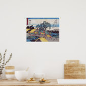 Hiroshige - Goyu Poster (Küche)