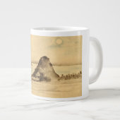 Hiroshige Kanazawa Tunnel-bohrwagenTasse Jumbo-Tasse (Vorderseite Rechts)