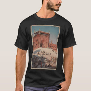 Hiroshige Nr. 23, Fujieda - Durchquerung des Seto- T-Shirt