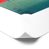 Hiroshige Ōtsuki Schlicht in der Provinz Kai Poster (Ecke)