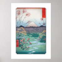 Hiroshige Ōtsuki Schlicht in der Provinz Kai