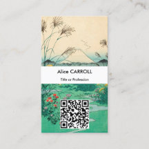 Hiroshige - Otsuki Schlicht in der Provinz Kai - Q