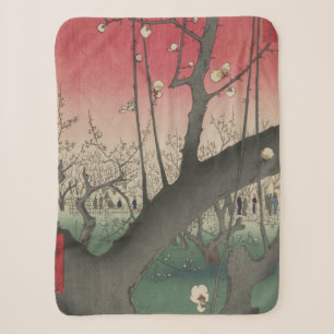 Hiroshige Pflaumen Anwesen Kameido: Vintage Japani Sherpadecke