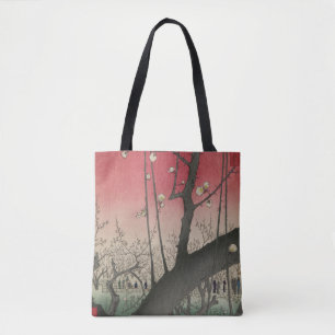 Hiroshige Plum Estate Kameido: Vintage Japanisch Tasche