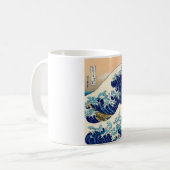 Hiroshige The Great Wave Off Kanagawa Kaffeetasse (Vorderseite Links)