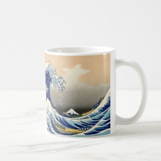 Hiroshige The Great Wave Off Kanagawa Kaffeetasse (Rechts)