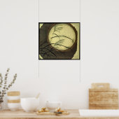 Hiroshige Wind Blown Grass Poster (Küche)