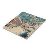 Hiroshige Winterlandschaft Japan Land Fliese (Seite)