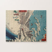 Hiroshige Winterlandschaft Japan Land Puzzle (Horizontal)