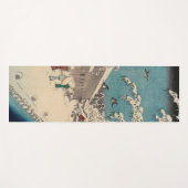 Hiroshige Winterlandschaft Japan Land Yogamatte (Vorderseite (Horizontal))