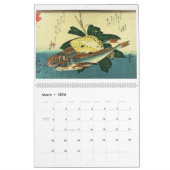  Hiroshige's A Shoal of Fish Japanischer Fischdruc Kalender (Mär 2026)