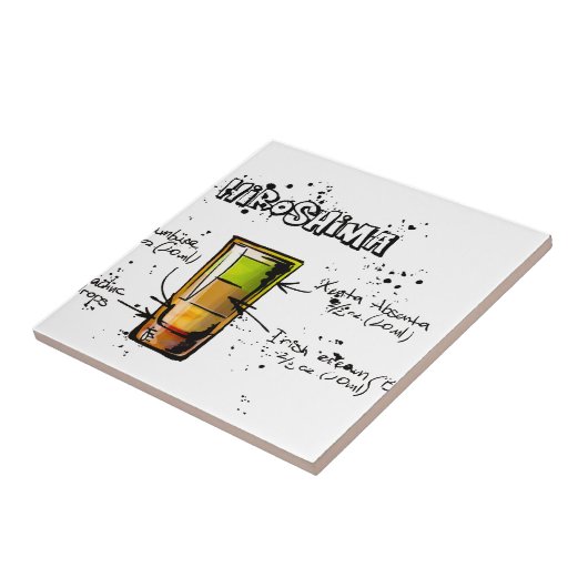 Hiroshima-Cocktail-Rezept Fliese (Seite)
