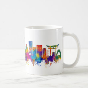 Hiroshima Japan Skyline Kaffeetasse