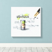 Hiroshima Leinwanddruck (Insitu (Holzboden))