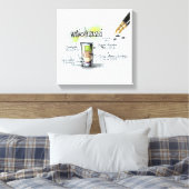 Hiroshima Leinwanddruck (Insitu (Schlafzimmer))