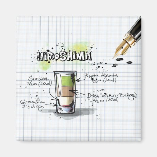 Hiroshima Magnet (Vorne)