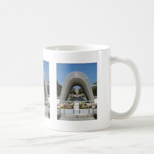 Hiroshima Memorial Cenotaph Kaffeetasse (Rechts)