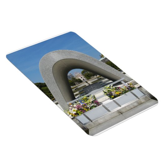 Hiroshima Memorial Cenotaph Magnet (Rechte Seite)