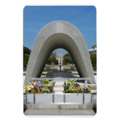 Hiroshima Memorial Cenotaph Magnet (Vertikal)