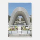 Hiroshima Memorial Cenotaph Post-it Klebezettel (Vorderseite)