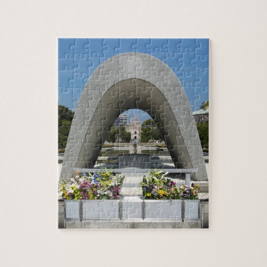 Hiroshima Memorial Cenotaph Puzzle (Vertikal)