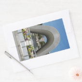 Hiroshima Memorial Cenotaph Rechteckiger Aufkleber (Umschlag)