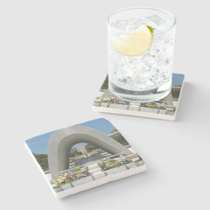 Hiroshima Memorial Cenotaph Steinuntersetzer