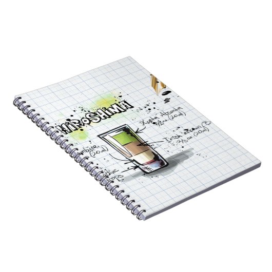 Hiroshima Notizblock (Rechte Seite)