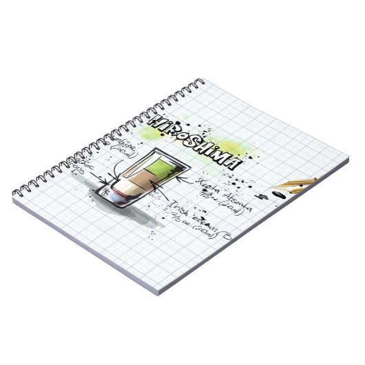 Hiroshima Notizblock (Linke Seite)