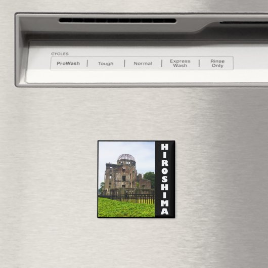 Hiroshima Peace Memorial Magnet (In Situ (Geschirrspüler))