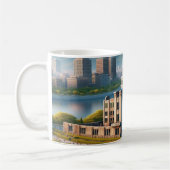 Hiroshima Peace Memorial Park Japan Travel Kaffeetasse (Links)